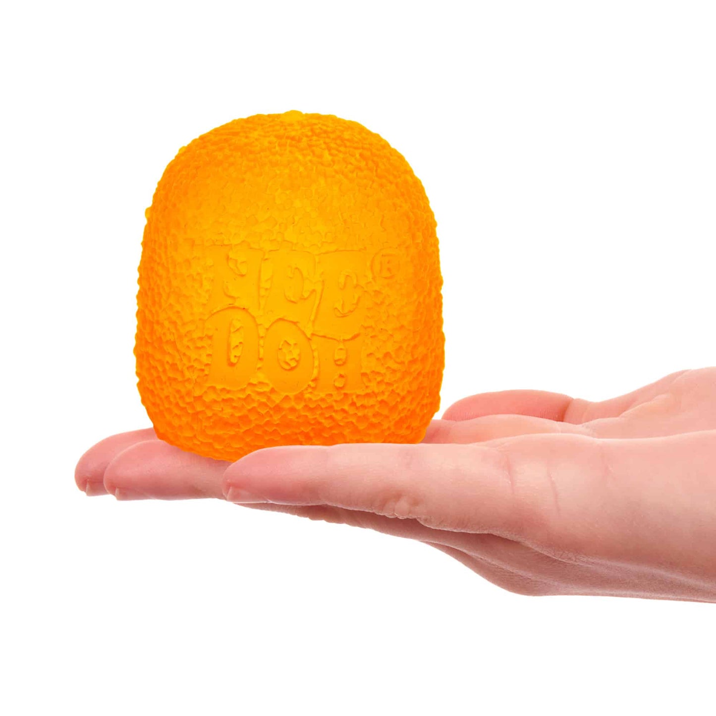 Gumdrop Orange in Hand