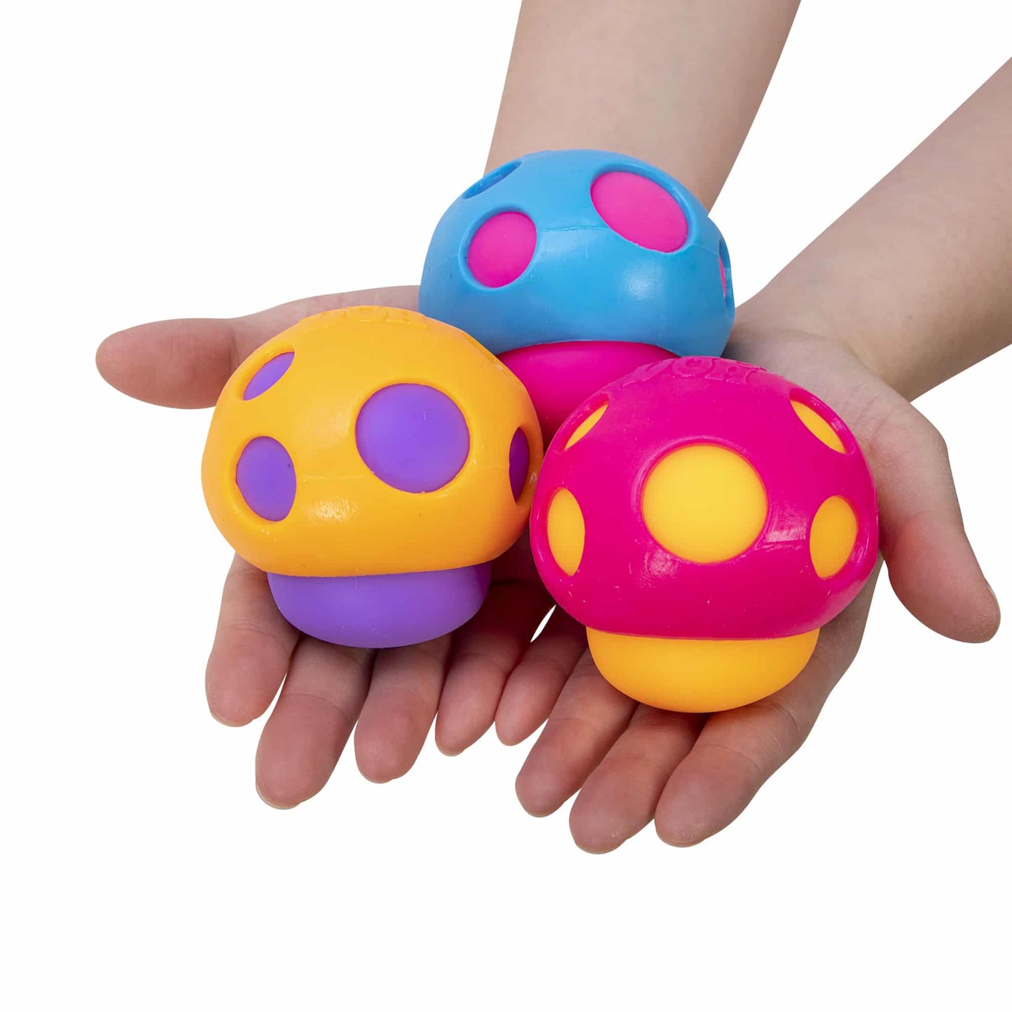 Groovy Shroom - Hands Holding Group of 3