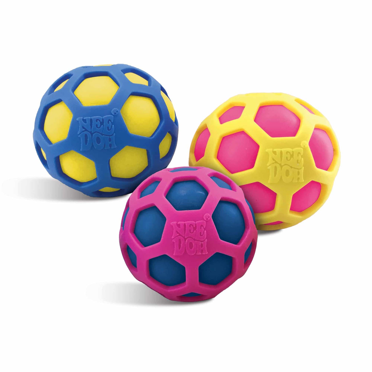 Atomic Group - Blue, Yellow, and Pink