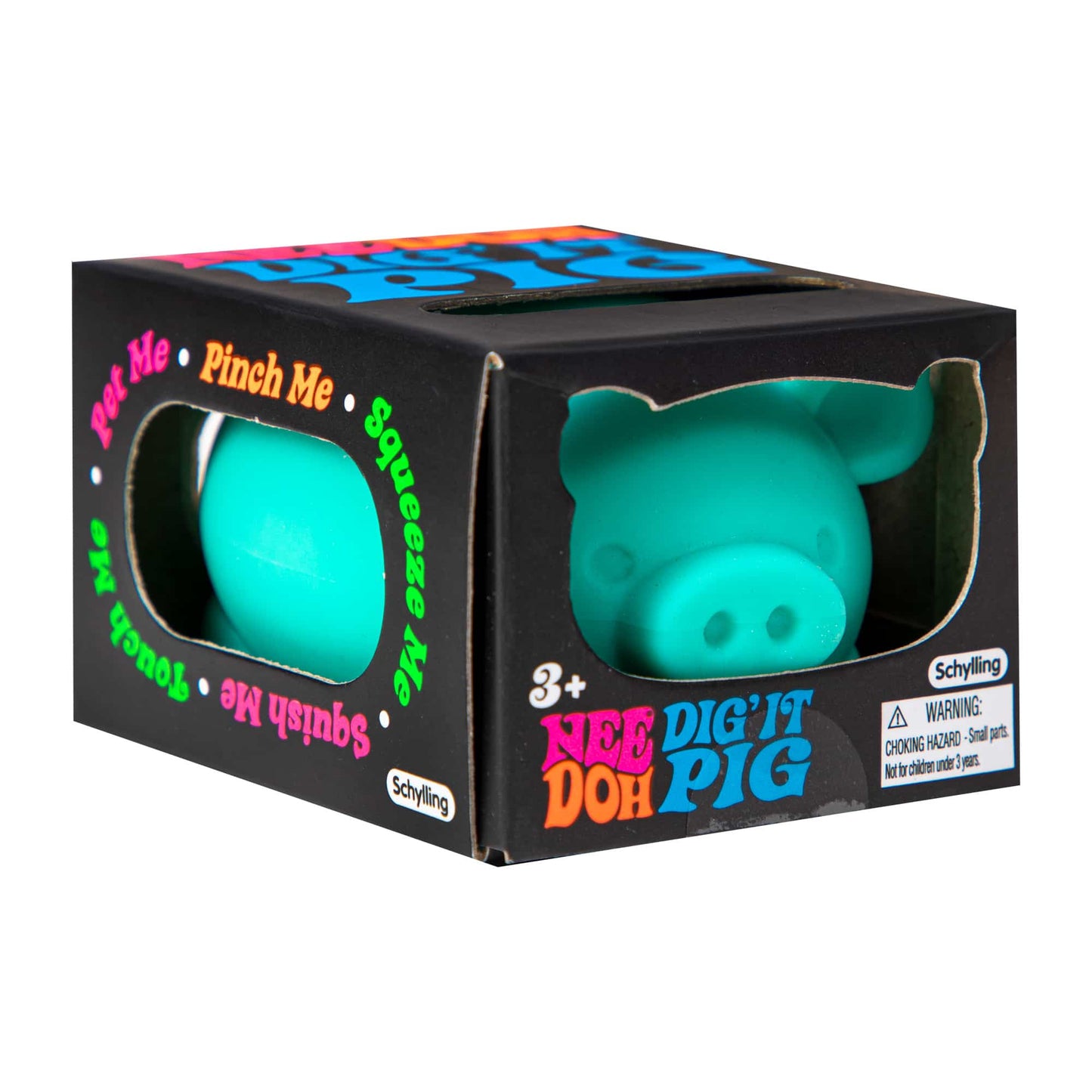 Dig it Pig Teal in Package - Angle Right