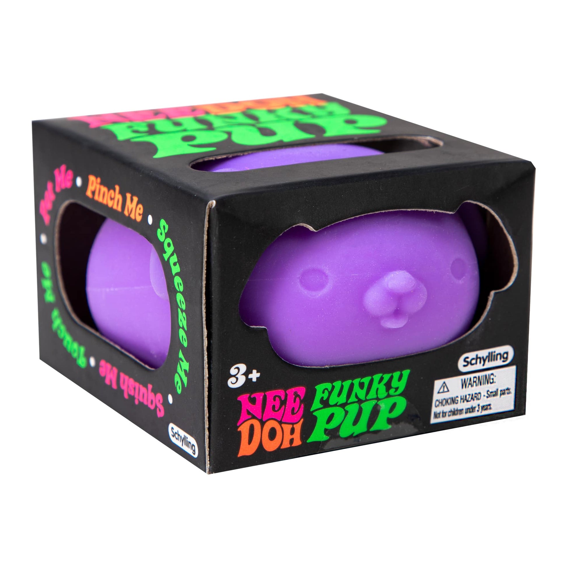 Funky Pup Purple in Package - Angle Right