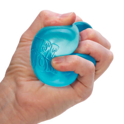 Nice Cube Blue Squeezed in Hand