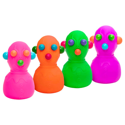 Panic Pete Group - Pink Orange Green Purple