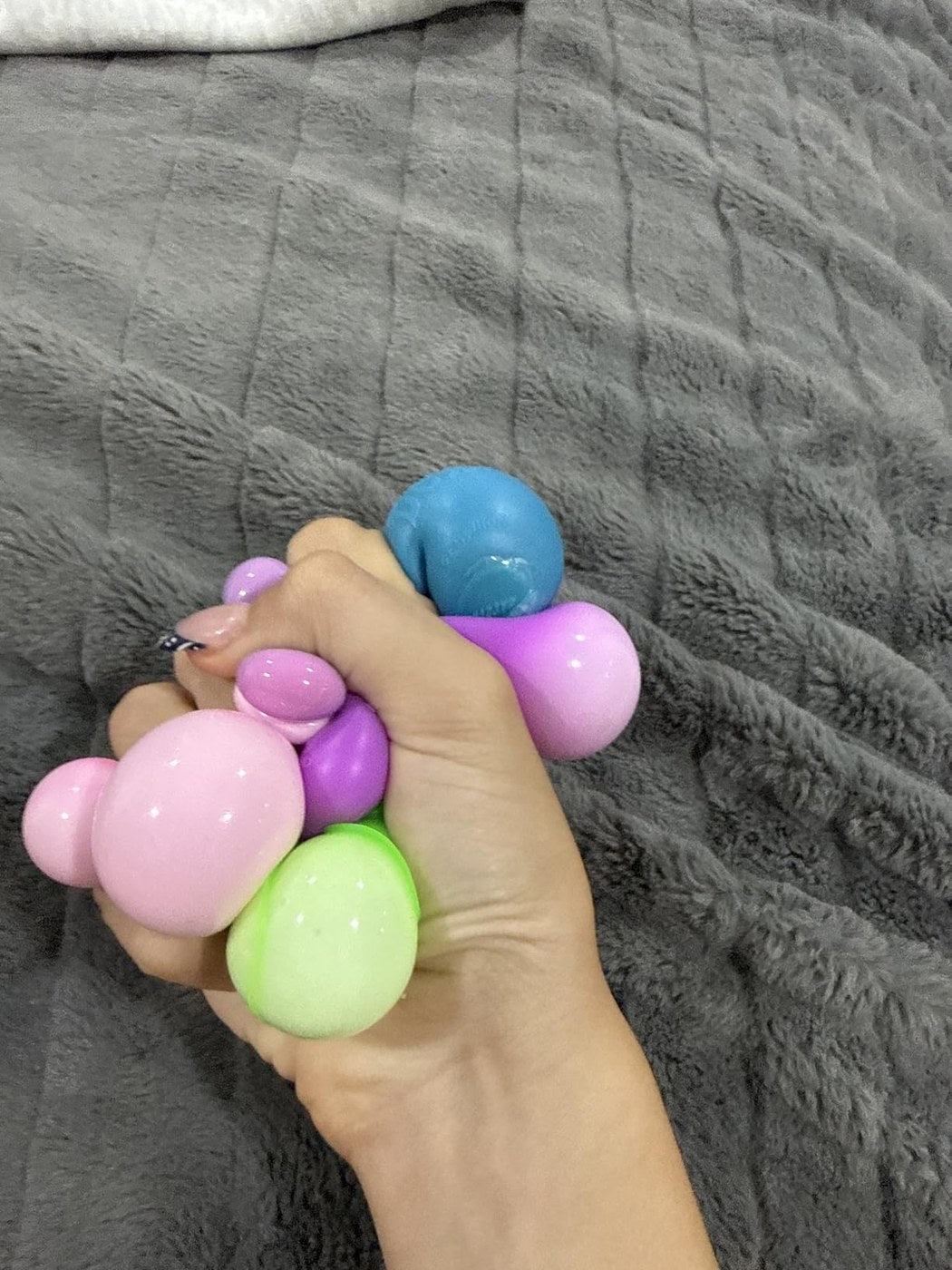 NeeDoh Fuzz Ball Flower Power customer-style review image